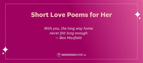 Short poems dating